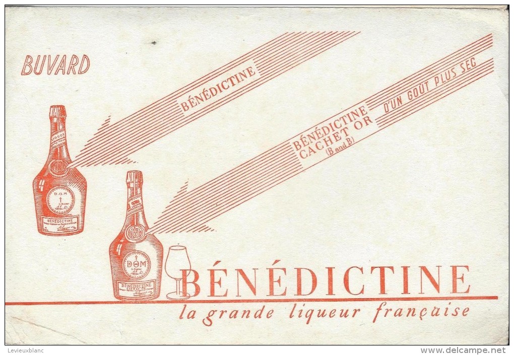 Bénédictine / La Grande Liqueur Française/Vers 1955   BUV174 - Schnaps & Bier