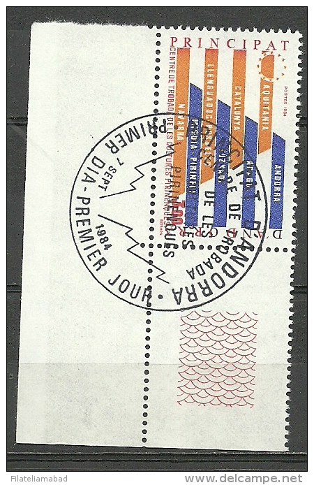 ANDORRA- ESTOS 2 SELLOS O SIMILAR CON TAMPON DE PRIMER DIA, ( K-3.C.10.14) - Used Stamps