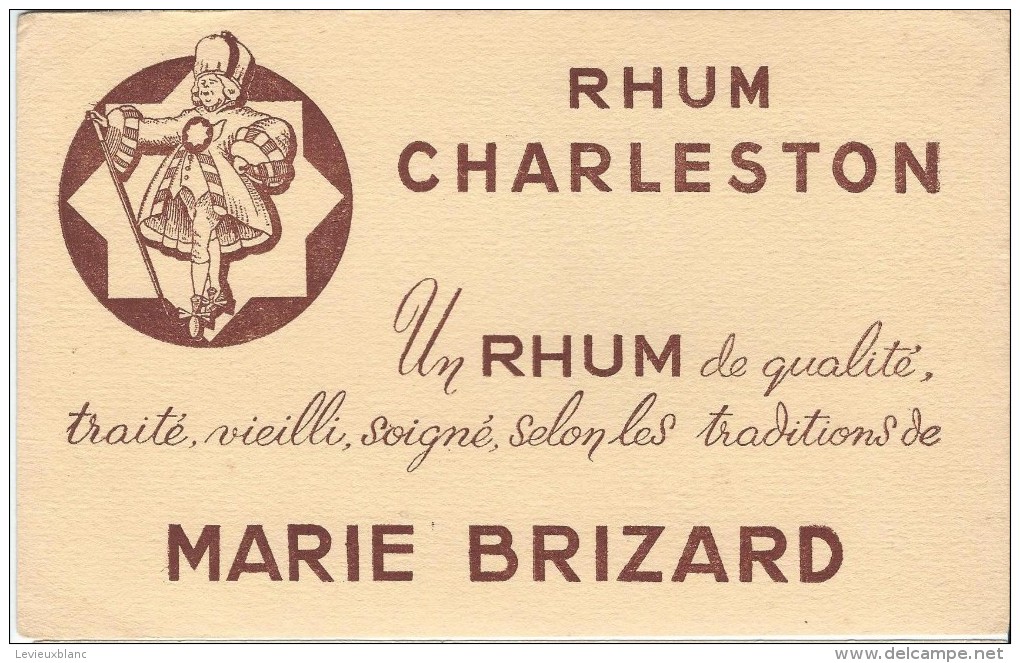 Marie BRIZARD/ Rhum Charleston/ /Vers 1955   BUV175 - Liquore & Birra