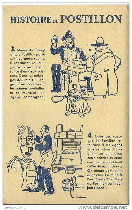 Vins Du Postillon/Histoire Du Postillon / /Vers 1950     BUV180 - Alimentaire