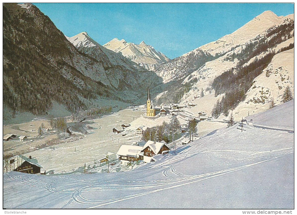 Austria - Wintersportort Heiligenblut Am Großglockner - Sesselifte Schlepplifte Eislaufplatz Hallebad Reithalle - Heiligenblut