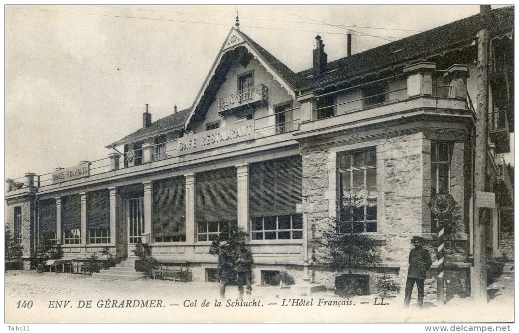 Environ De Geradmer - Col De La Schlucht - L'Hotel Francais - Gerardmer