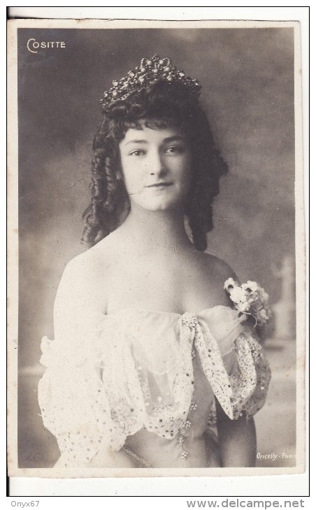 Carte Postale SPECTACLE-THEATRE-ARTISTE-STAR- Mlle COSITTE SCALA - - Théâtre