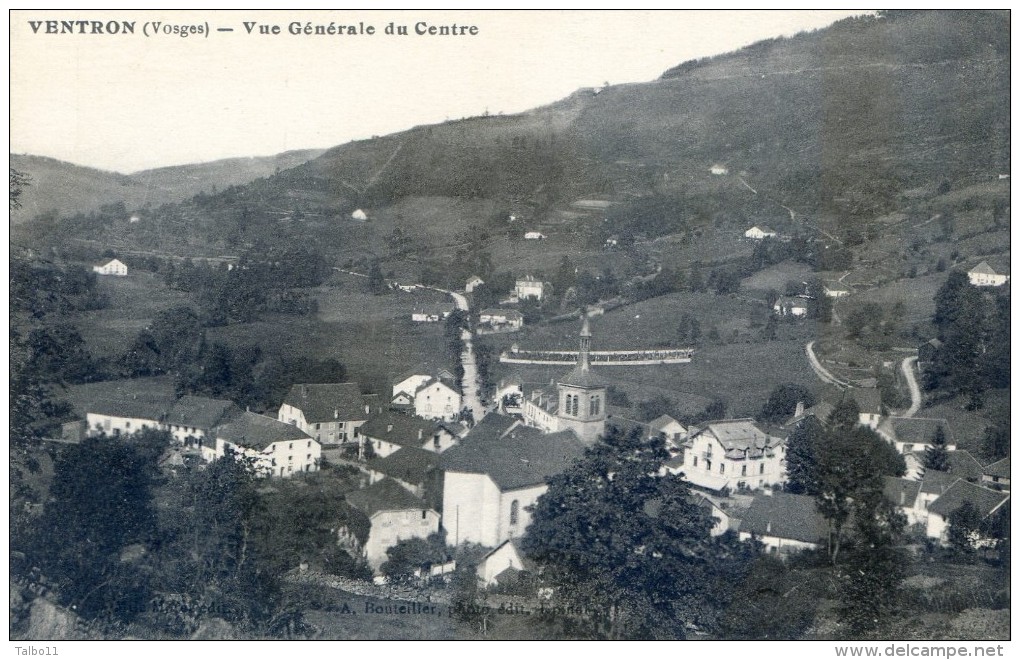 Ventron - Vue Générale Du Centre - Autres & Non Classés