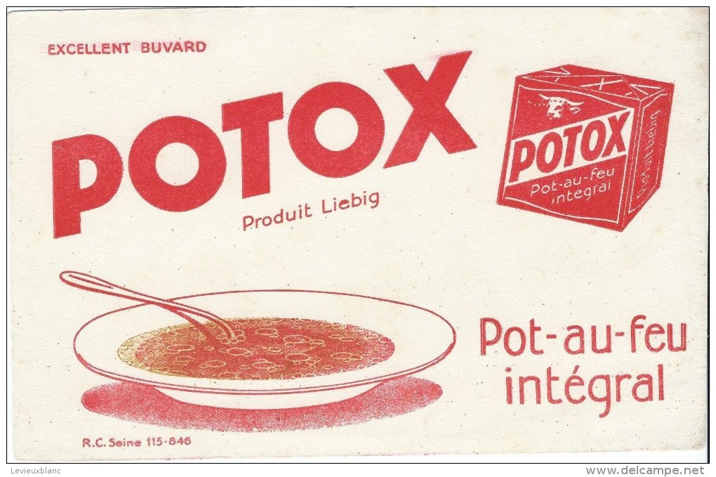 POTOX/ Produit Liebig/ Pot-au-feu Intégral / /Vers 1950     BUV189 - Potages & Sauces