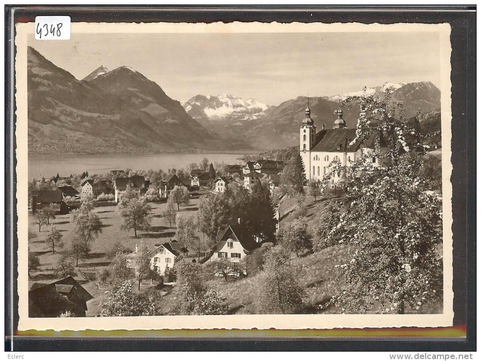 GRÖSSE 10x15 - SARNEN - KIRCHHOFEN MIT SARNERSEE - TB - Sarnen