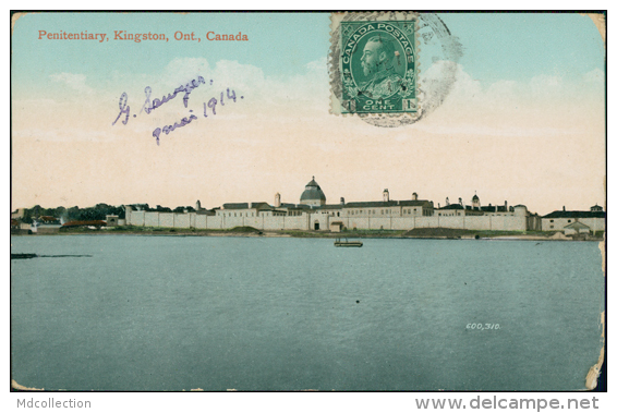 CANADA KINGSTON / Penitentiary / CARTE COULEUR - Kingston