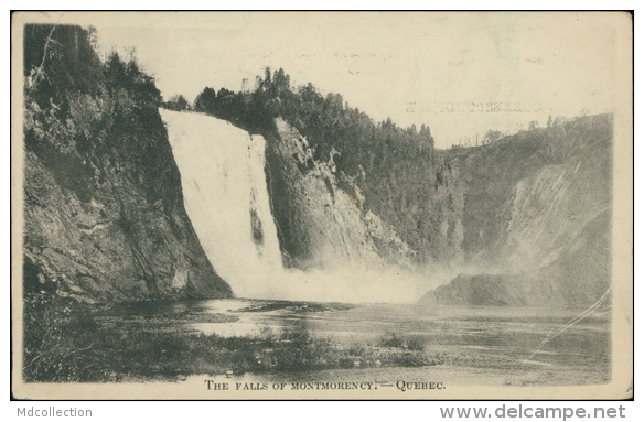 CANADA MONTMORENCY / The Falls Of Montmorency / - Chutes Montmorency