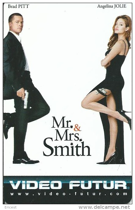 * CARTE VIDEO FUTUR 290 MR & MRS SMITH TIRAGE 15000  ETAT COURANT - Collectors