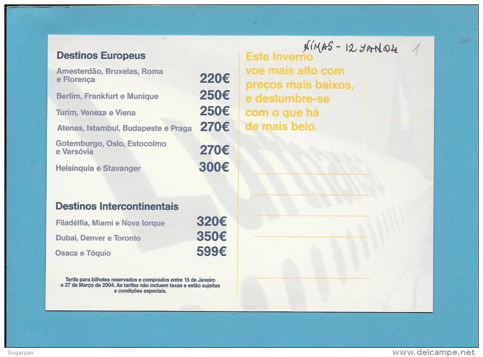 LUFTHANSA - ADVERTISING - Promoção De Inverno 2004 - 2 Scans - Advertising