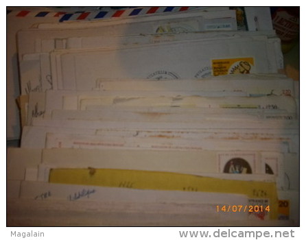 Lot D'enveloppes De Timbres De France - 1961-....