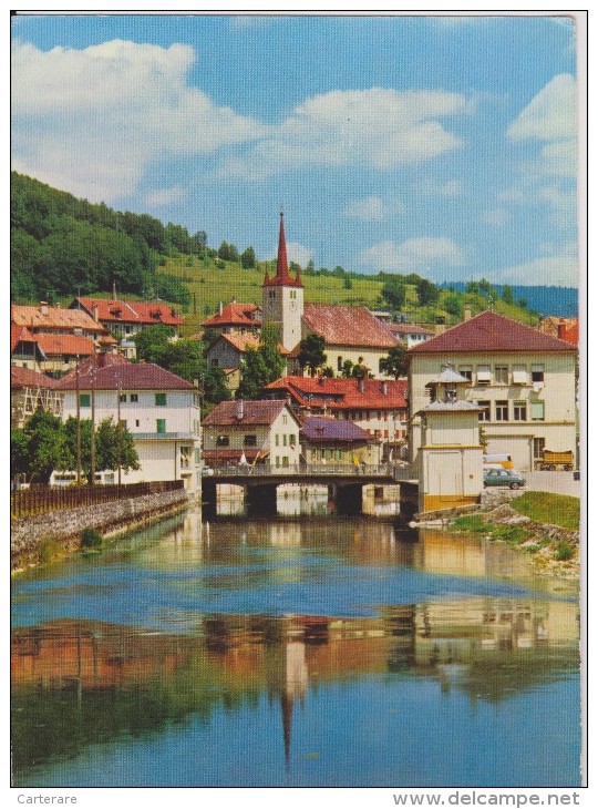 SUISSE,HELVETIA,SWISS,swi Tzerland,schweiz,SVIZZERA ,VAUD,de La Vallée De Joux,VALLORBE ,jura Nord Vaudois,pont - Orbe