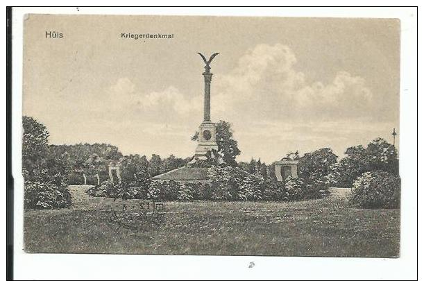 Hüls. Kriegerdenkmal. - Krefeld