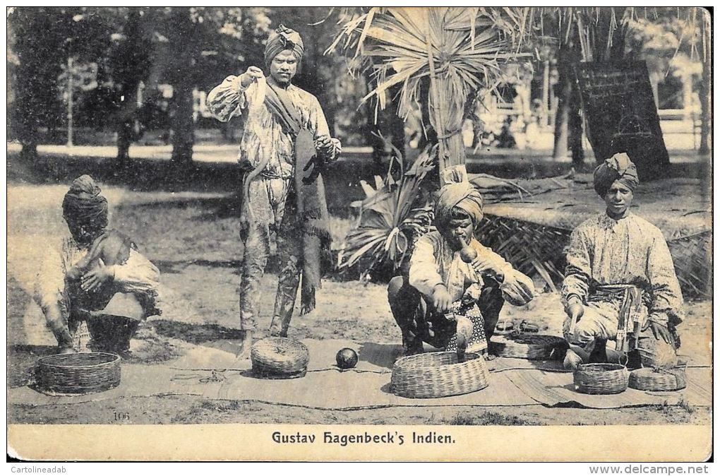 [DC5623] CARTOLINA - INDIA - GUSTAV HAGENBECK'S INDIEN - CP - NV - Old Postcard - India