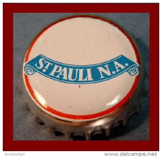 St. Pauli N.A. Bier Kronkorken Used Beer Brewery Bottle Crown Cap, Chapa Cerveza Capsule Biere BECK&CO Bremen Export USA - Bier