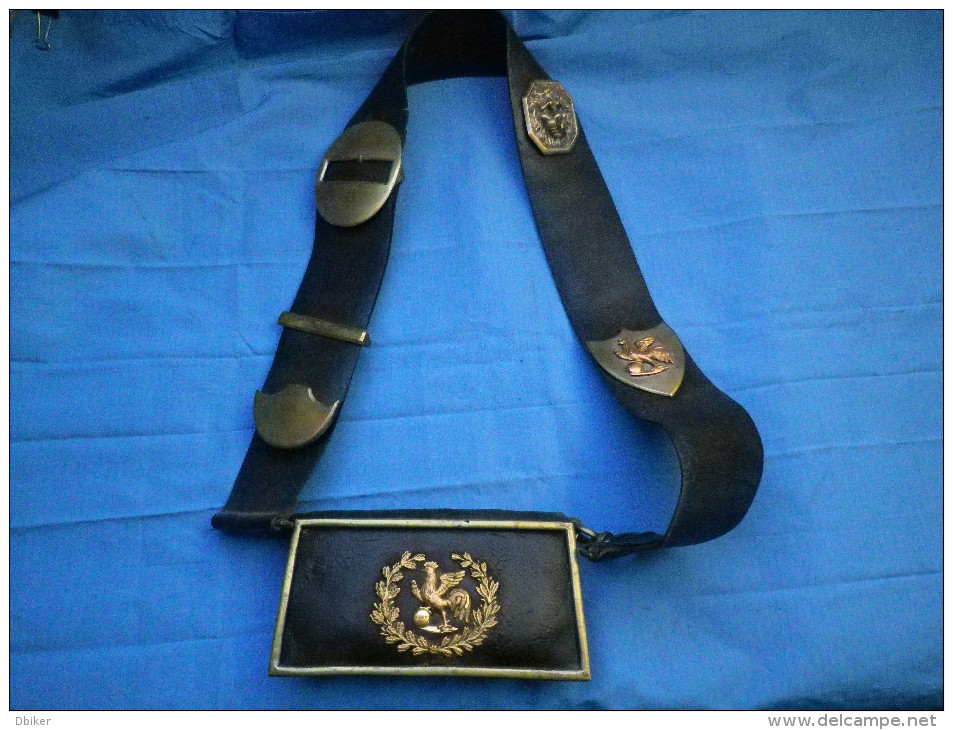 Militaria, Giberne D´officier De Cavalerie 1830-1848 - Equipement