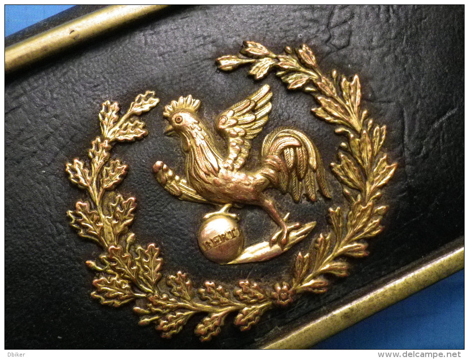 Militaria, Giberne D´officier De Cavalerie 1830-1848 - Equipement