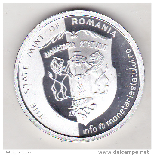 Bnk Sc Romanian Medal - Monetaria Statului Bucuresti - The State Mint Of Romania - Professionnels / De Société