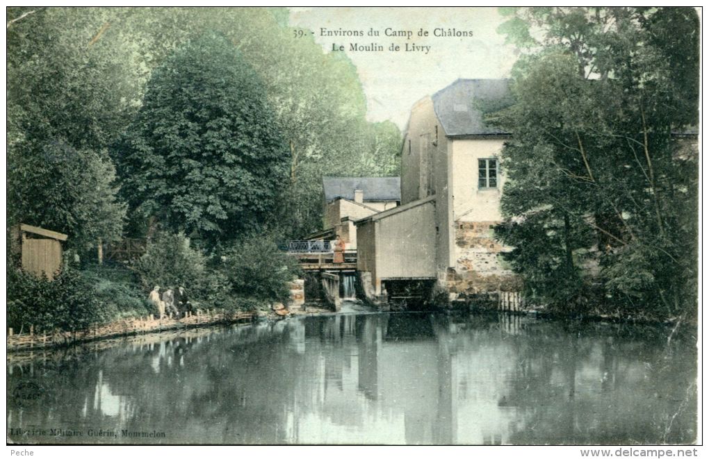 N°39830 -cpa Le Moulin De Livry (environs Du Camp De Châlons) - Water Mills