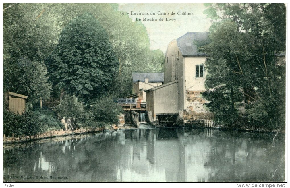 N°39830 -cpa Le Moulin De Livry (environs Du Camp De Châlons) - Moulins à Eau