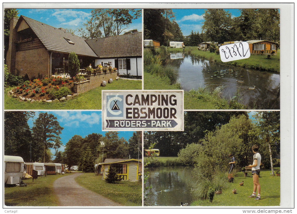 CPM GF  - 27372-Allemagne - Soltau - Camping Ebsmoor ( 30 Jahre)-Envoi Gratuit - Soltau