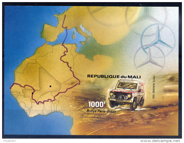 Mali BF ND/imperf/B Rallye Paris-Dakar ** - Cars