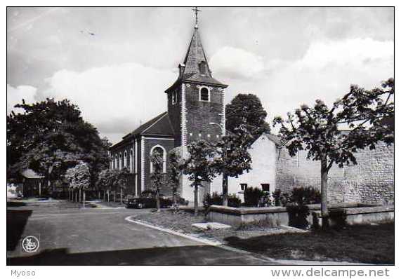 JODOIGNE, Eglise St Lambert, Carte Photo, Automobile DS - Jodoigne