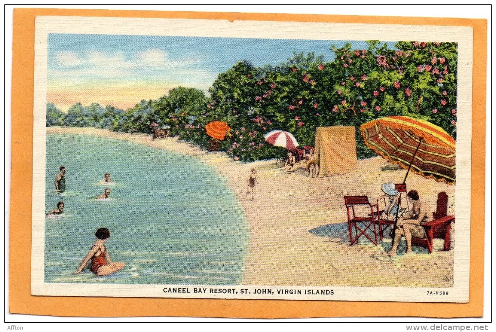 St John VI Old Postcard - Virgin Islands, US