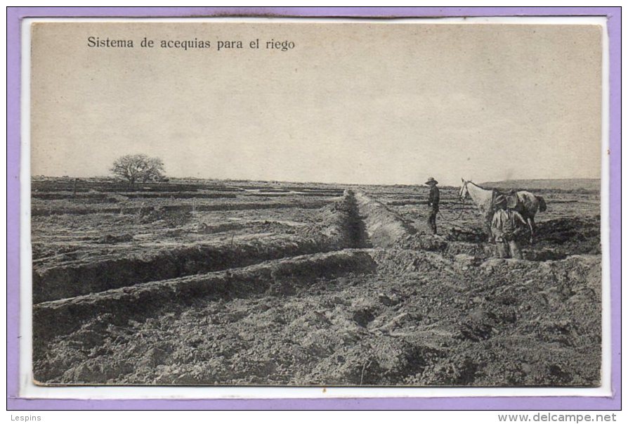 AMERIQUE --  Argentine -- Sistema De Acequias Paraz El Riego - Argentinien