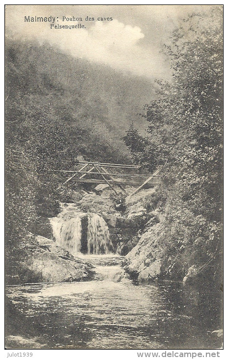 MALMEDY ..-- Pouhon Des Cuves . 1912 Vers FOREST ( Mr Mme ROMBOU ) . Voir Verso . - Malmedy