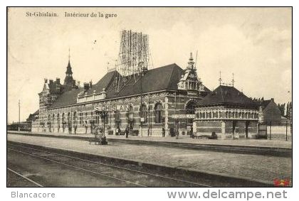 LA GARE DE SAINT GHISLAIN - Saint-Ghislain