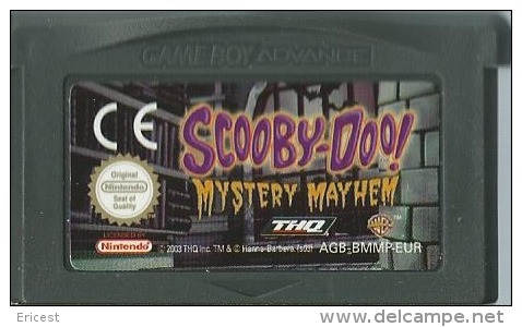 - JEU GAME BOY ADVANCE SCOOBY DOO MYSTERY MAYHEM "LE LIVRE DES TENEBRES" (FONCTIONNE SUR SP) - Game Boy Advance