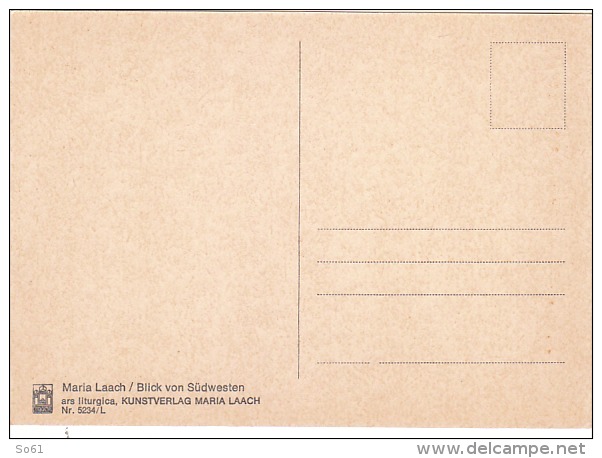 3283.   Maria Laach/ Blick Von Sudwestern - Ars Liturgica - Kunstverlag  N. 5234 - Altri & Non Classificati