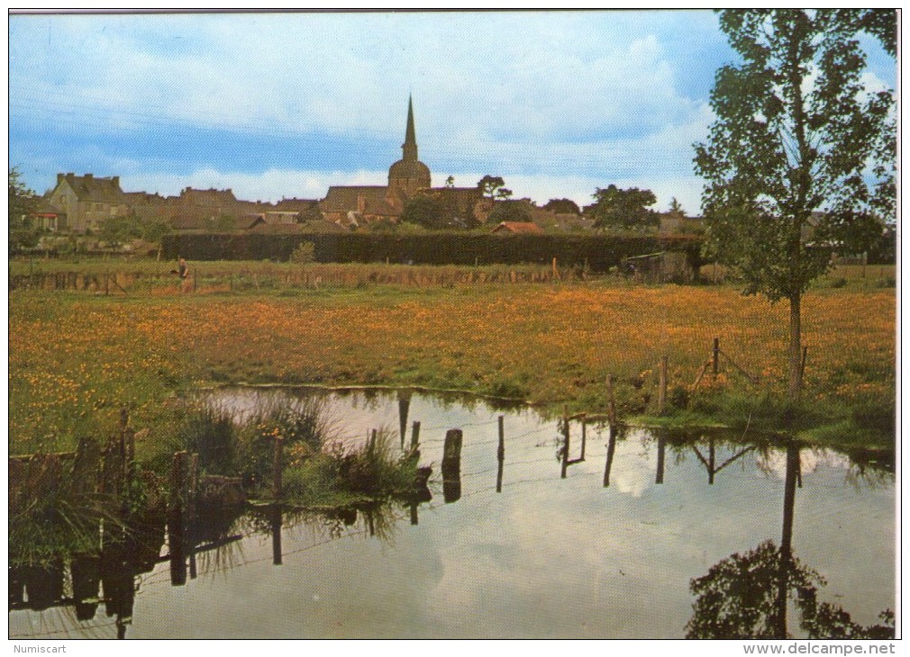 Moisdon-la-Rivière.. Belle Vue De L'Etang De La Forge.. L'Eglise - Moisdon La Riviere