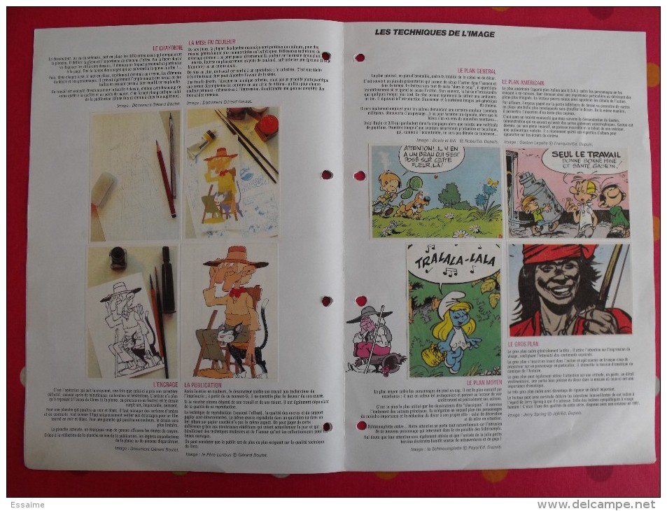 Chocolat Poulain. Dossier Connaissance N° 29 : Bandes Dessinées. Complet. Années 1970 - Poulain