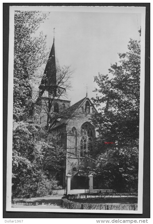 Enschede- Lonneker  R.K Kerk      NOT  Used ...See The 2 Scans -ECHTE  FOTO . ( Originalscan !!! ) - Enschede