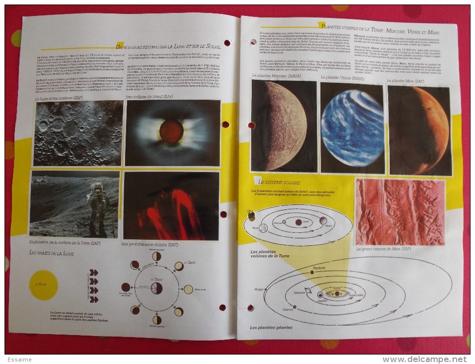 Chocolat Poulain. Dossier Connaissance N° 39 : Univers. Complet. Années 1970 - Poulain