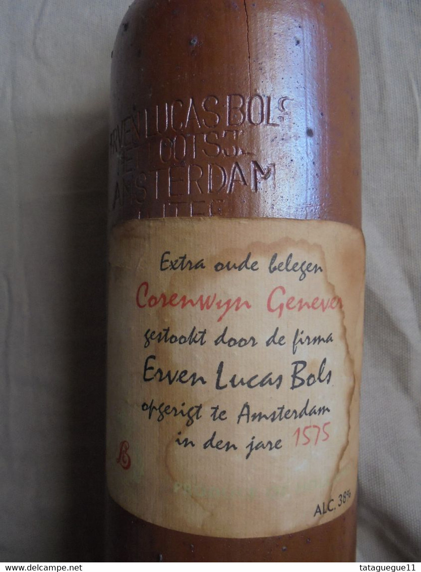 Ancien - Bouteille De Spiritueux En Terre BOLS Corenwyn Genever - Spiritueux