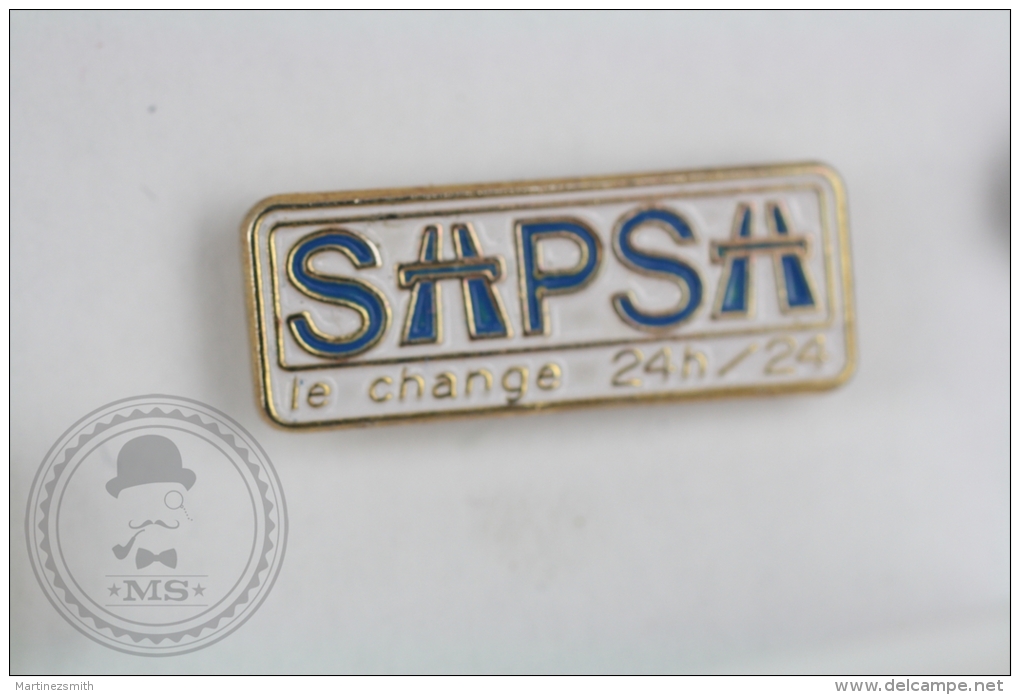 SAPSA Le Change 24H/ 24 - Pin Badge #PLS - Otros & Sin Clasificación