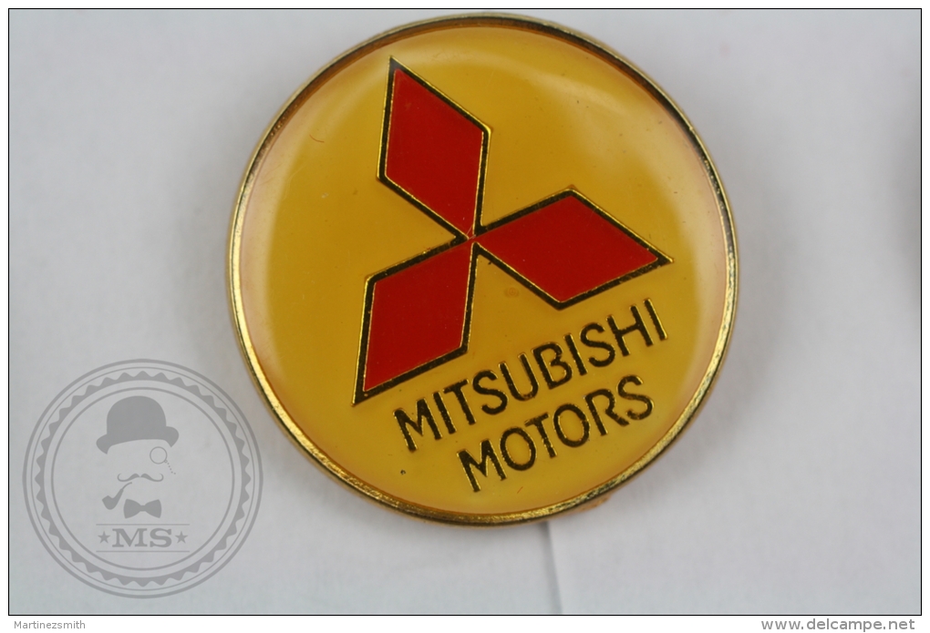 Mitsubishi Motors Car Logo - Pin Badge #PLS - Mitsubishi