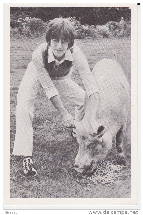 COCHON AVEC JOHN LENNON BEATTLES ? - Pigs