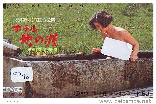 Télécarte Japon EROTIQUE (5248) EROTIC *  ACTRESS * JAPAN * PHONECARD EROTIK * BIKINI GIRL FEMME SEXY LADY - Mode