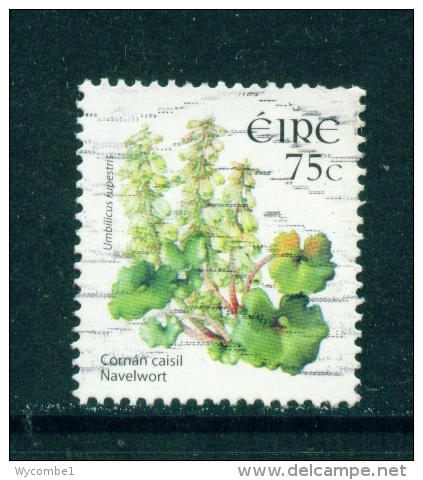 IRELAND  -  2004  Wild Flower Definitives  Navelwort  75c  Used As Scan - Usati