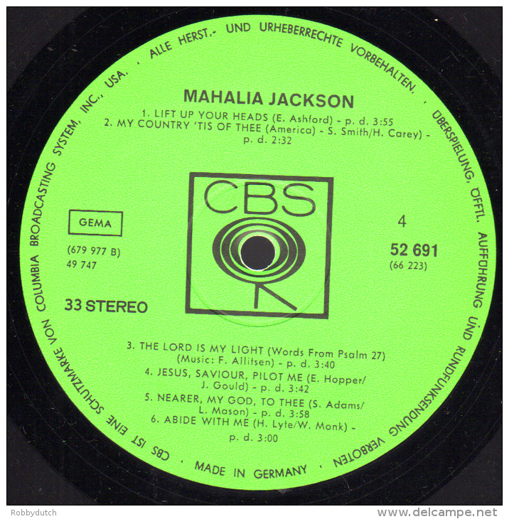 * 2LP Box *  MAHALIA JACKSON - YOU'LL NEVER WALK ALONE (GREATEST GOSPEL HITS) (Germany 1968 EX!!!) - Canti Gospel E Religiosi