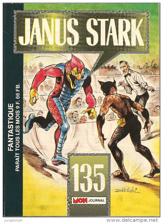 Janus Stark N° 135 - Editions Aventures Et Voyages - Avec Mandrake, L´homme Léopard - Mars 1990 - Neuf - Janus Stark