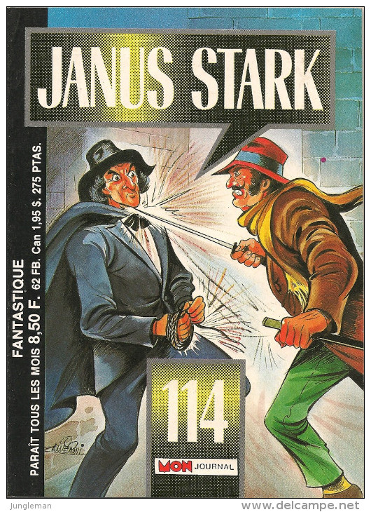 Janus Stark N° 114 - Editions Aventures Et Voyages - Avec Aussi Zarga, Le Masque De Cuir - Juin 1988 - Neuf - Janus Stark