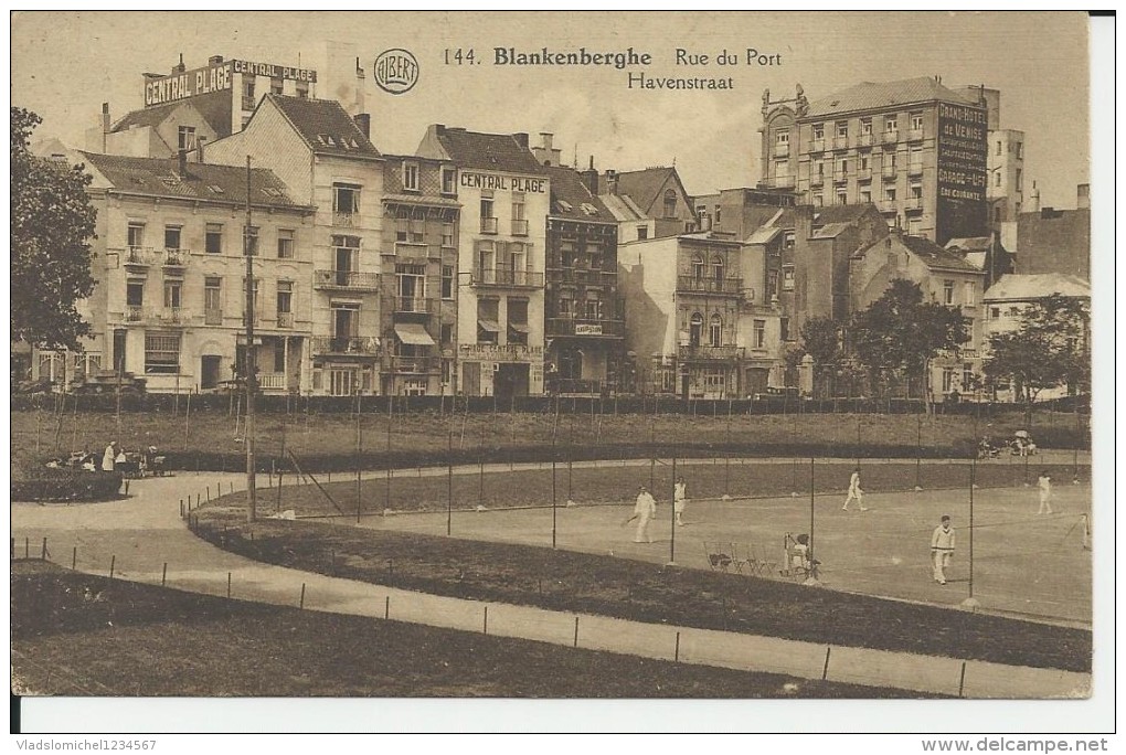 Blankenberge Havenstraat 1922 - Blankenberge