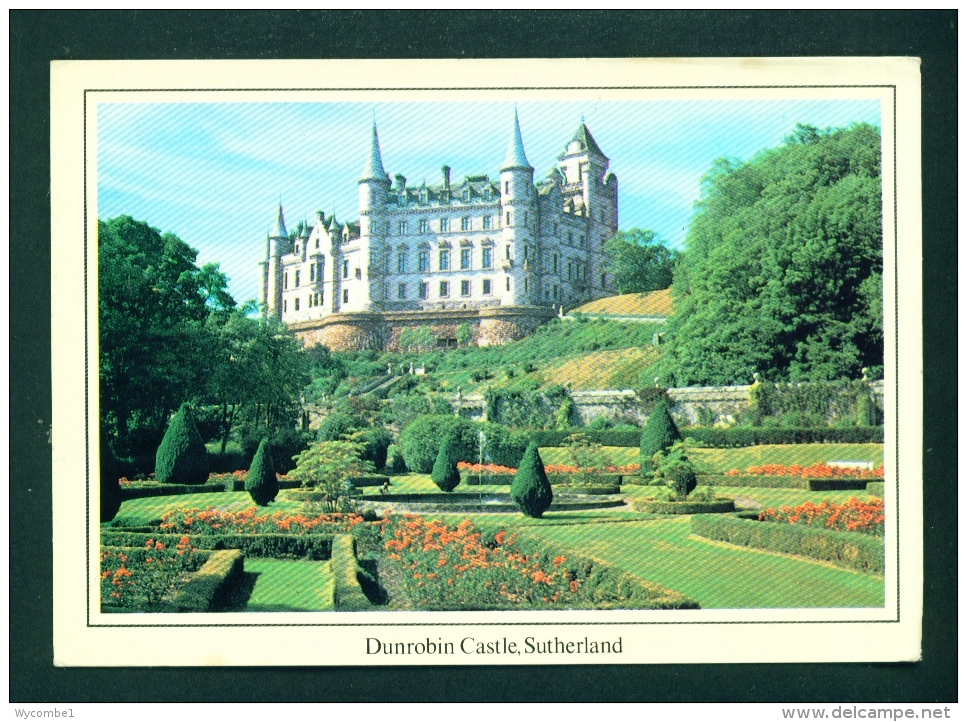 SCOTLAND  -  Dunrobin Castle Used Postcard As Scans - Sutherland