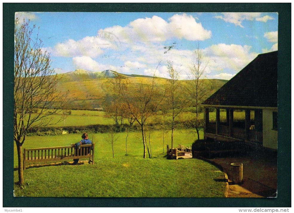 WALES  -  Brecon Beacons From The Mountain Centre Used Postcard As Scans - Breconshire