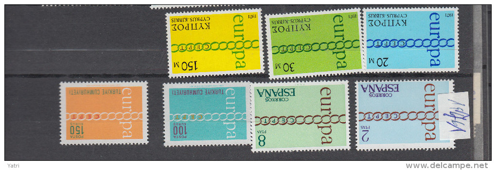 Cept 1971 - Annata Completa - Complete Year Set  ** - Años Completos